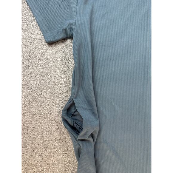 NWT Athleta Seasoft Rib Tee Dress Athleisure Casual Lounge Pockets Size Medium - Picture 5 of 11